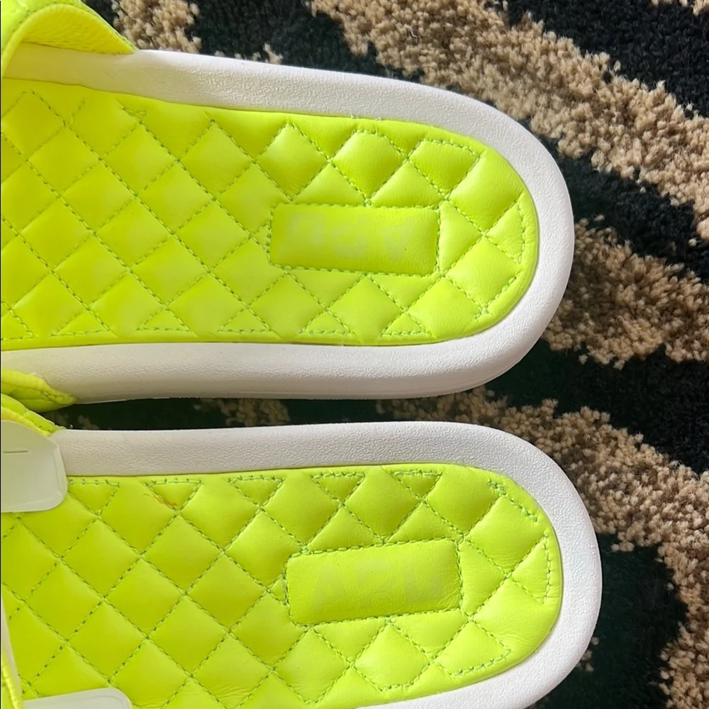 APL Vibrant Yellow Quilted Slippers - Picture 6 of 8